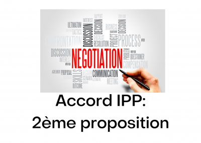 Négo IPP 2022 Deuxième proposition