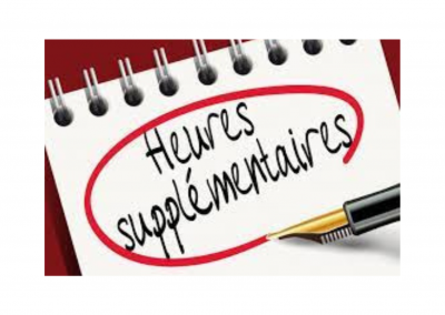 INFO RAPIDE Heures supplémentaires