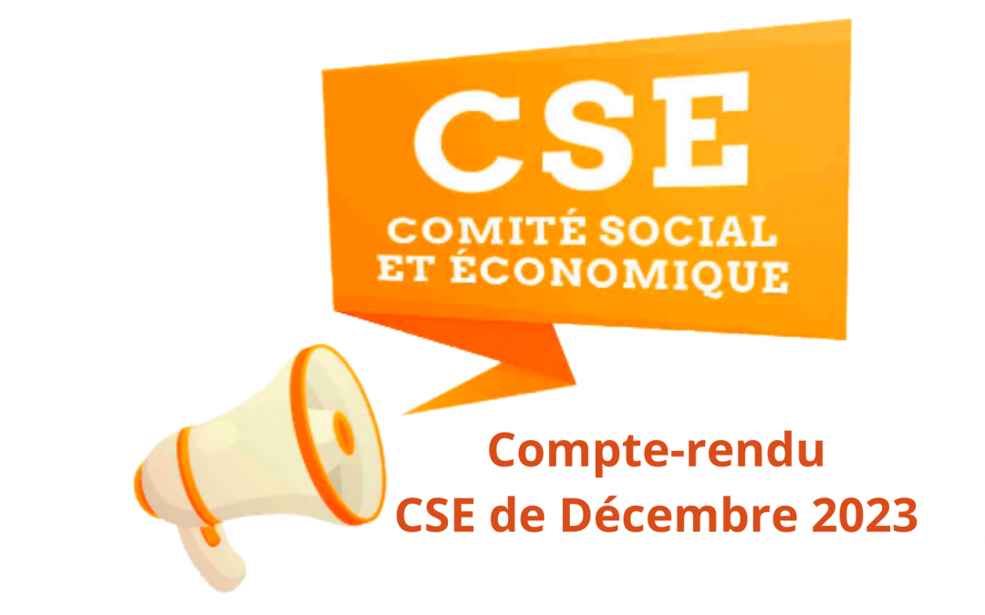 CR CSE 19 Décembre 2023