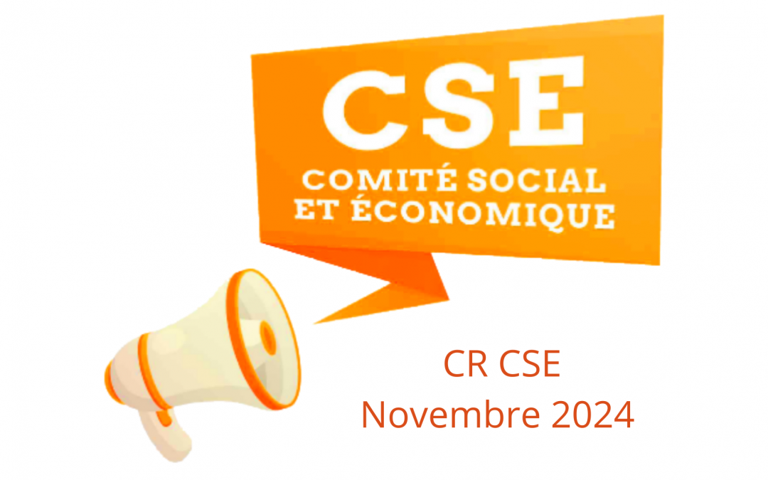 CR CSE du 19 Novembre