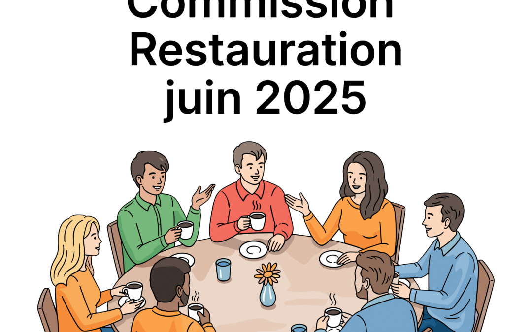 Commission Restaurant de juin 2025