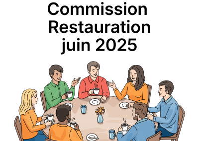 Commission Restaurant de juin 2025